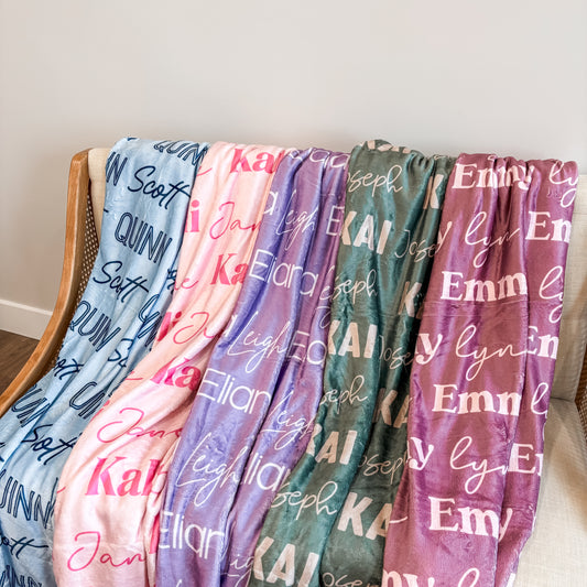 Kids Blanket Font Previewer